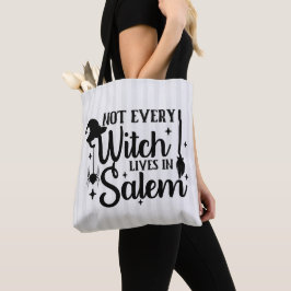 Bolso De Tela No todas las brujas viven en Salem Halloween