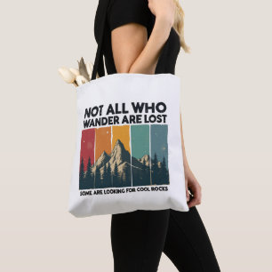 Bolso De Tela No Todos Los Que Se Pierden Algunos Buscan C