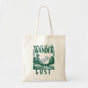 Bolso De Tela No Todos Los Que Se Pierden - Aventura Natural