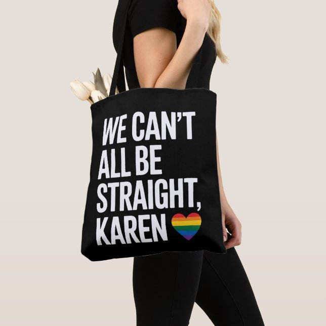 Bolso De Tela No todos podemos ser francos orgullo gay LGBTQ de  (Detalle)
