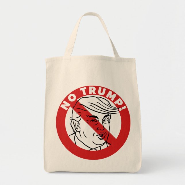 Bolso De Tela No Trump (Frente)
