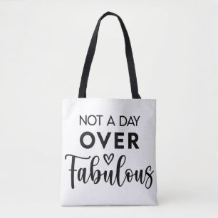 Bolso De Tela No un día más que fabuloso – divertido cumpleaños 