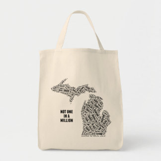 Bolso De Tela No uno en millón de Michigan