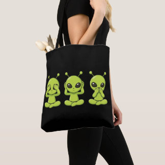 Bolso De Tela No Ver, No Oír, No Hablar el Mal