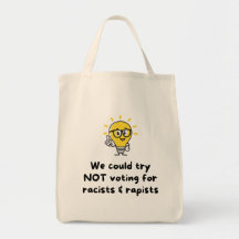 NO votar por racistas y violadores