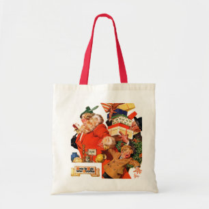 Bolso De Tela Noche antes del navidad