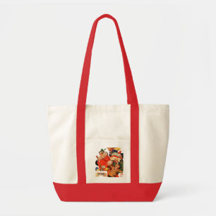 Bolso De Tela Noche antes del navidad