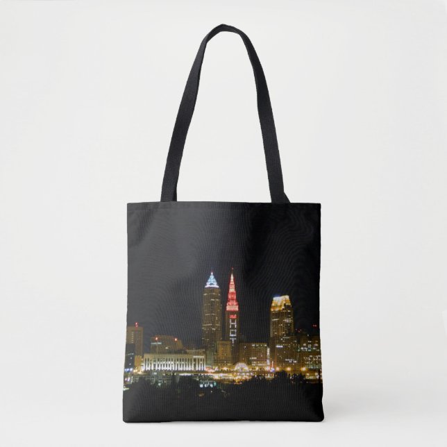 Bolso De Tela Noche caliente de Cleveland impresa (Anverso)