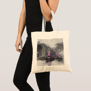 Bolso De Tela Noche de agua Qatar