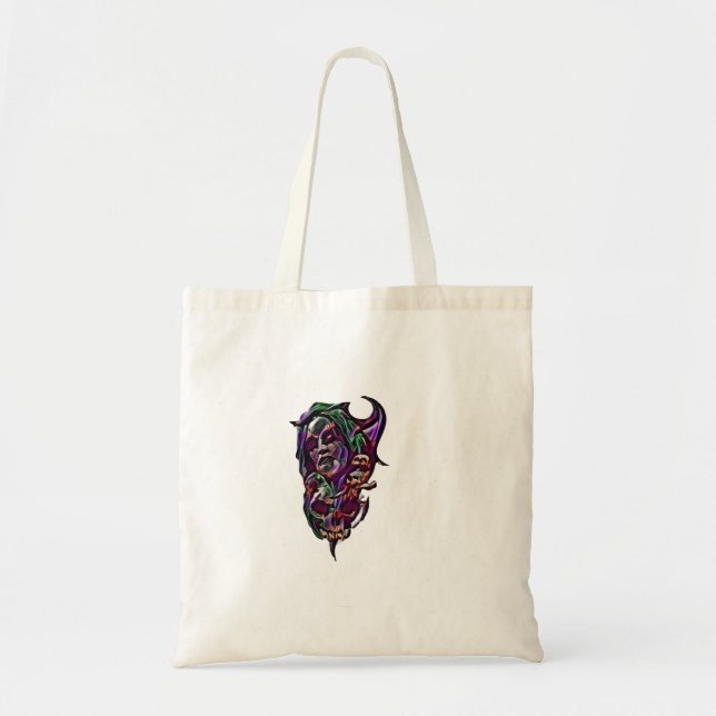 Bolso De Tela Noche de Brujas (Frente)