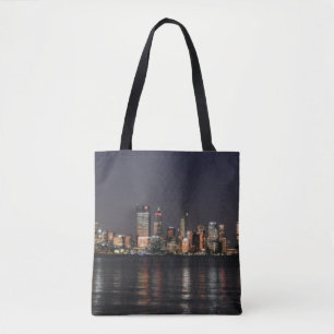 Bolso De Tela Noche de Ciudad