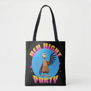 Bolso De Tela Noche de gallinas divertidas, fiesta de pollo, hum