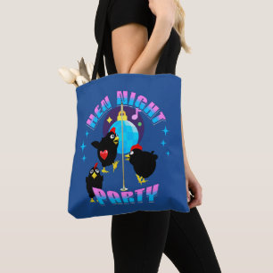 Bolso De Tela Noche de gallinas divertidas, fiesta de pollo, hum