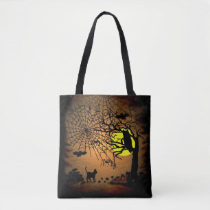Bolso De Tela Noche de Halloween, ¡Feliz Halloween!