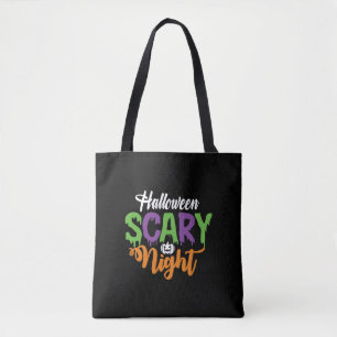 Bolso De Tela Noche de Halloween SCARY