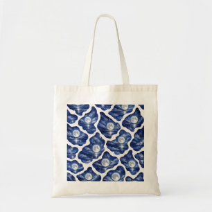 Bolso De Tela Noche de océano de luna llena