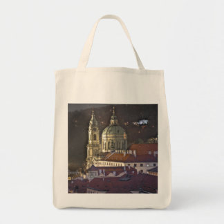 Bolso De Tela Noche de Praga Iglesia de San Nicolás