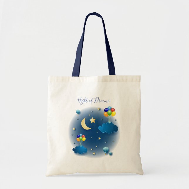 Bolso De Tela Noche de sueños (Frente)