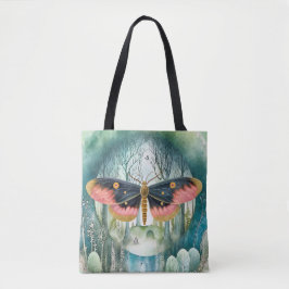 Bolso De Tela Noche del bosque de Moho Rosado