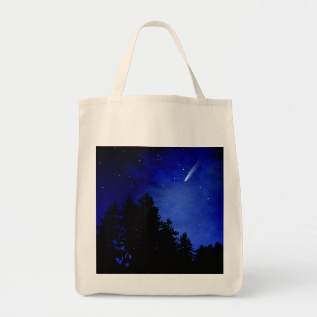 Bolso De Tela Noche del cometa (Frente)