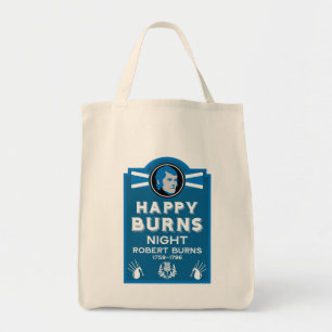 Bolso De Tela Noche Escocesa de Burns
