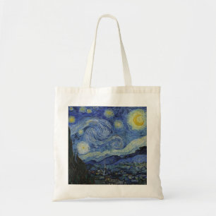 Bolso De Tela "Noche estrellada" por Van Gogh
