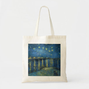 Bolso De Tela Noche estrellada sobre el Ródano Vincent Van Gogh