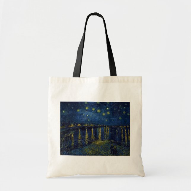 Bolso De Tela Noche estrellada, Vincent van Gogh (Frente)