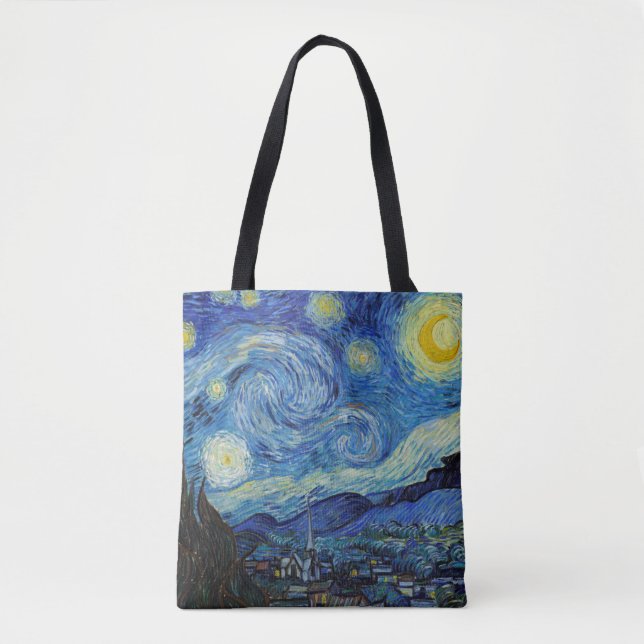 Bolso De Tela Noche estrellada, Vincent van Gogh (Anverso)