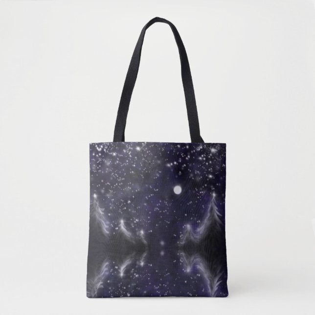 Bolso De Tela Noche silenciosa (Anverso)