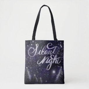 Bolso De Tela Noche silenciosa - Noche sagrada