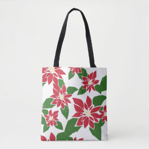 Bolso De Tela Nochebuena