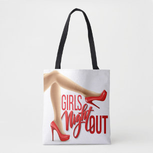 Bolso De Tela Noches de Chicas