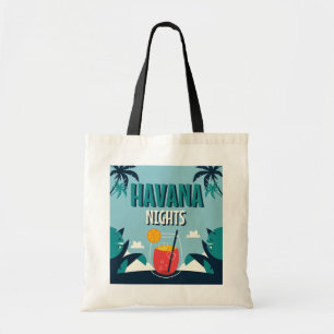 Bolso De Tela "Noches de La Habana"