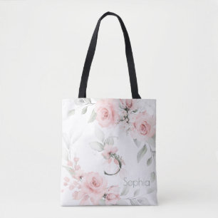 Bolso De Tela Nodesmaid Rubor Rosa Rosa Monograma S