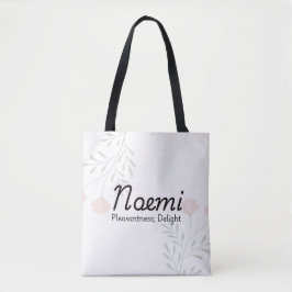 Bolso De Tela Noemi Tote Bag