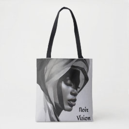 Bolso De Tela Noir Vision