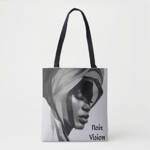Bolso De Tela Noir Vision