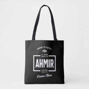 Bolso De Tela Nombramiento personalizado de Ahmir Regalo de cump