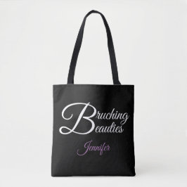 Bolso De Tela Nombre de belleza de brunqueo