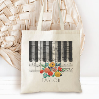 Bolso De Tela nombre de boho floral music