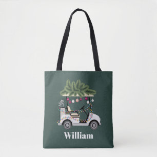 Bolso De Tela Nombre de Carrito Personalizado Bolas de Golf Golf