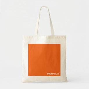 Bolso De Tela Nombre de color de la naranja de mariposa monarca