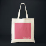 Bolso De Tela Nombre de color rosa Axolotl<br><div class="desc">Nombre de color rosa Axolotl</div>