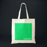 Bolso De Tela Nombre de color verde de Aurora<br><div class="desc">Nombre de color verde de Aurora</div>