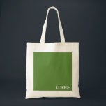 Bolso De Tela Nombre de color verde de Loerie<br><div class="desc">Nombre de color verde de Loerie</div>