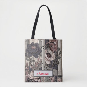 Bolso De Tela Nombre de diseño floral arquitectónico Aria-Urban