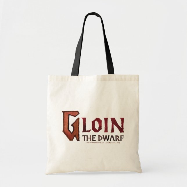 Bolso De Tela Nombre de globo (Frente)