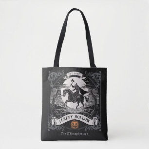 Bolso De Tela Nombre de Halloween Hollow sin cabeza para los jin