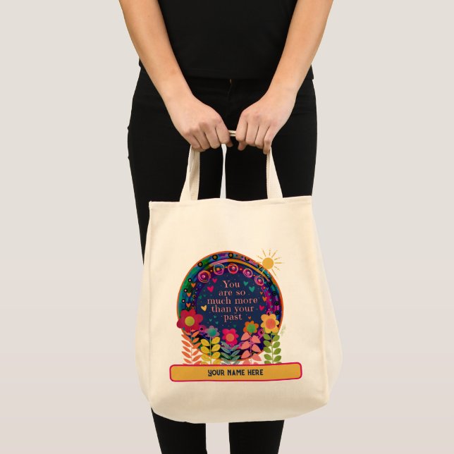 Bolso De Tela Nombre De Inespiritualidad De Cita De Inspiración  (Anverso (producto))